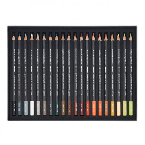 Crayon de couleur Museum Aquarelle Boite de 40 couleurs