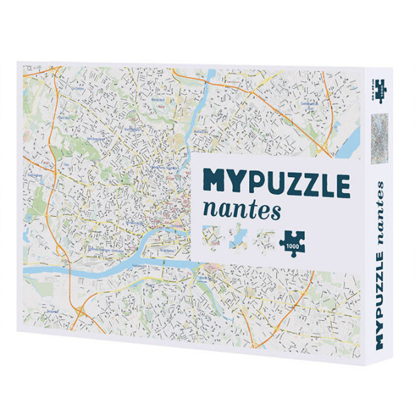 Puzzle plan de Nantes