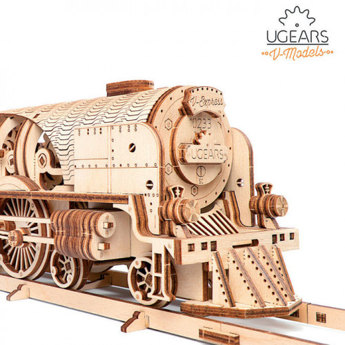 Puzzle mécanique en bois Locomotive V-Express