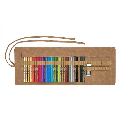 Crayon de couleurs Polychromos Trousse 30 crayons + accessoires