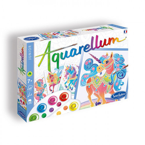 Aquarellum Junior coffret Licornes