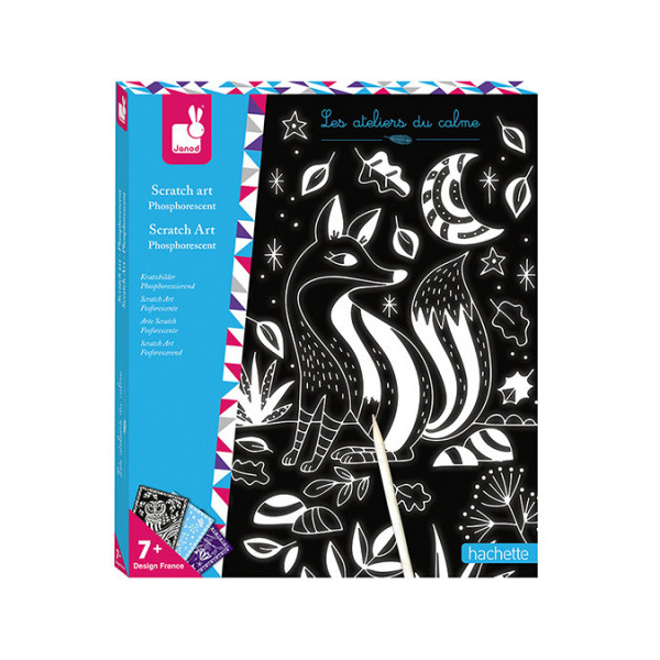 Kit Créatif Scratch Art Phosphorescent