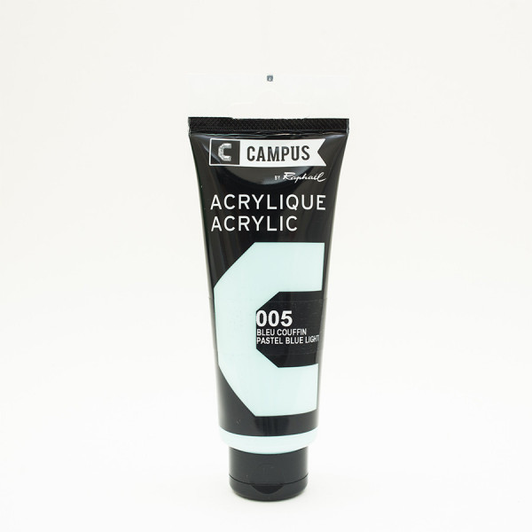 Peinture acrylique étude Campus 100ml - bleu couffin 005