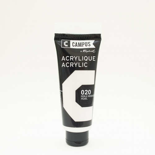 Peinture acrylique étude Campus 100ml - perles iridescent 020