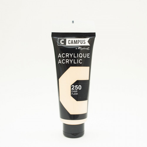 Peinture acrylique étude Campus 100ml - chair 250