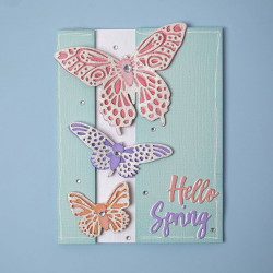Thinlits Die Set Papillons - 9 pcs
