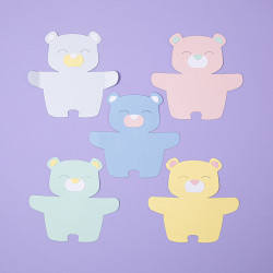 Bigz Die Ours porte-carte-cadeau