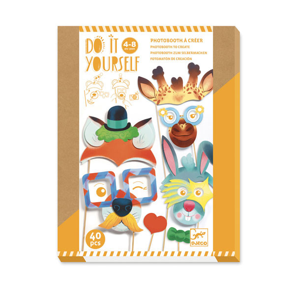 Coffret DIY Photobooth La Fiesta des animaux