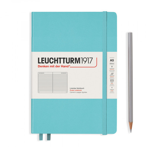 Leuchtturm1917 - Carnet de notes rigide A5 - uni - rose poudré