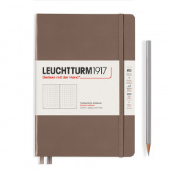 Carnet de notes souple 14,5 x 21 cm - warm earth / pages pointillées