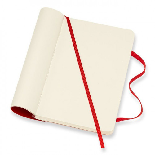 Carnet blanc souple - Scarlet - 9 x 14 cm