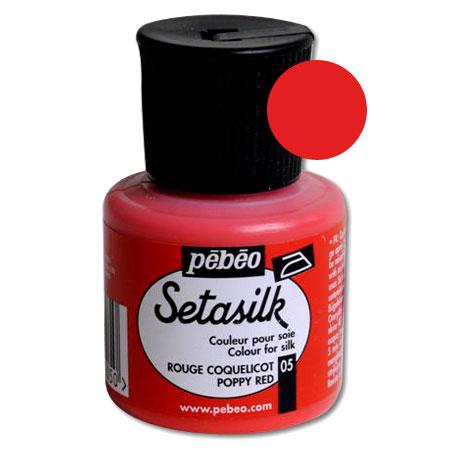 Setasilk - Rouge coquelicot - 45 ml - Couleur 05