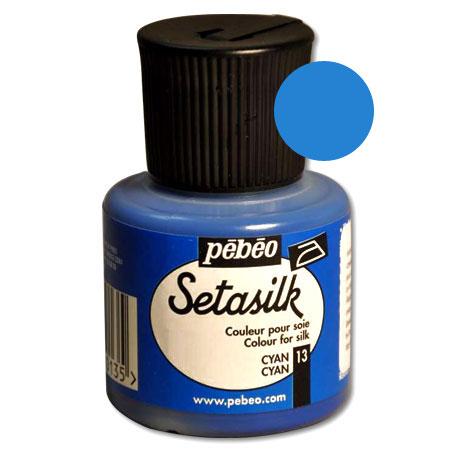 Sétasilk - Cyan - 45 ml - Couleur 13