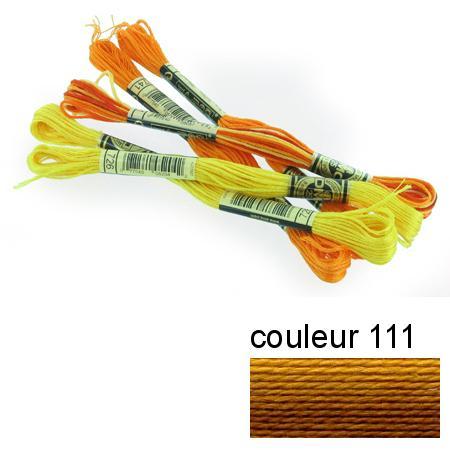 Fil à broder 117 mouliné - couleur 111