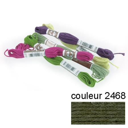 DMC 89 retors, fils tapisserie - couleur 2468