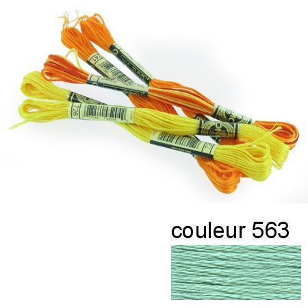 Fil à broder 117 mouliné - couleur 563