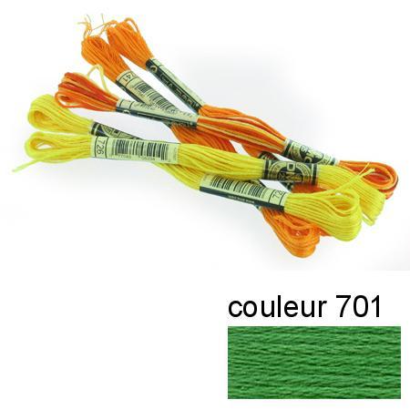 Fil à broder 117 mouliné - couleur 701