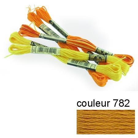 Fil à broder 117 mouliné - couleur 782