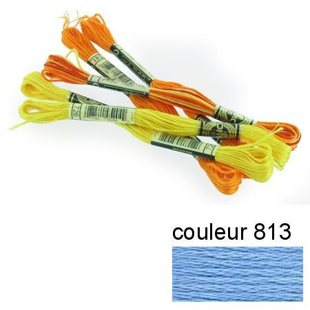 Fil à broder 117 mouliné - couleur 813