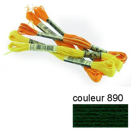 Fil à broder 117 mouliné - couleur 890