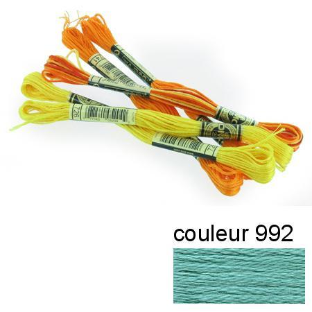 Fil à broder 117 mouliné - couleur 992