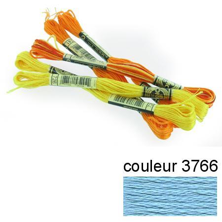 Fil à broder 117 mouliné - couleur 3766