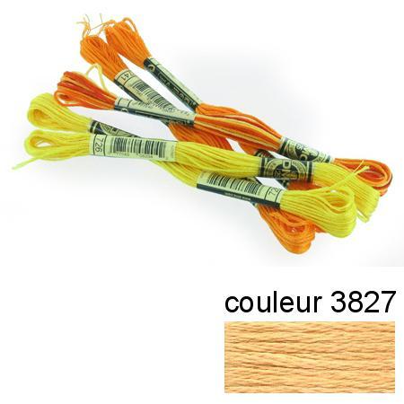 Fil à broder 117 mouliné - couleur 3827