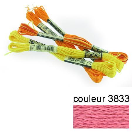 Fil à broder 117 mouliné - couleur 3833