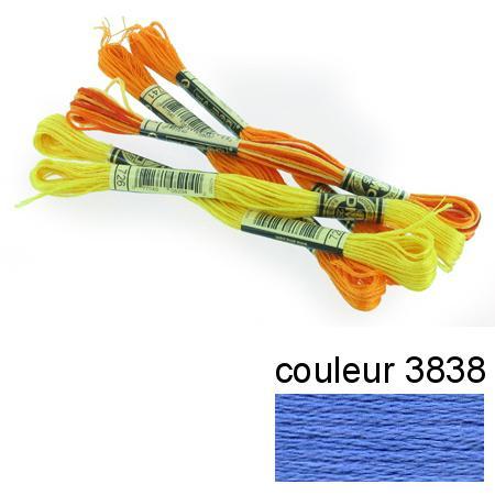 Fil à broder 117 mouliné - couleur 3838