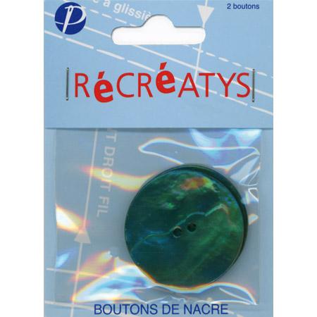 Boutons nacre - Ronds