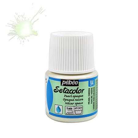 Sétacolor Opaque - 45 ml - Nacre verte