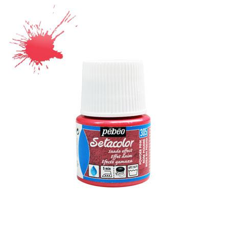 Sétacolor Opaque Effet Daim - 45 ml - Rose poudré