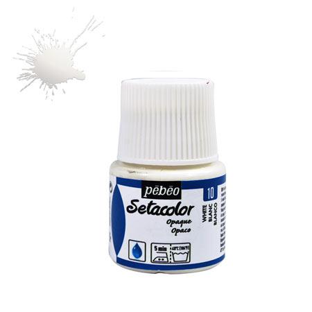 Sétacolor Opaque - 45 ml - Blanc