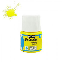 Sétacolor Opaque - 45 ml - Jaune citron