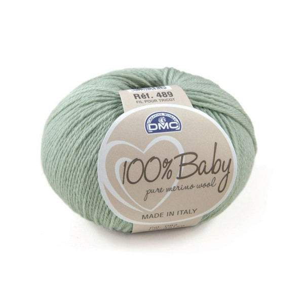 Laine 100% Baby - 50 g - vert