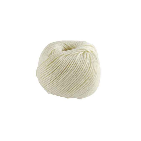 Fil à tricoter, crocheter Natura Medium - vanille 03 - 50 g