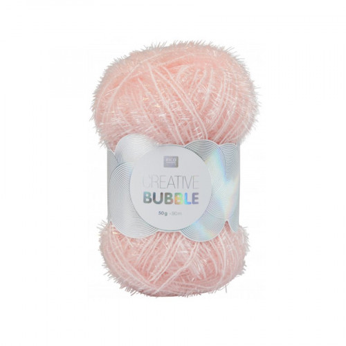 Creative Bubble - Laine éponge à tricoter - Rose - 90 m