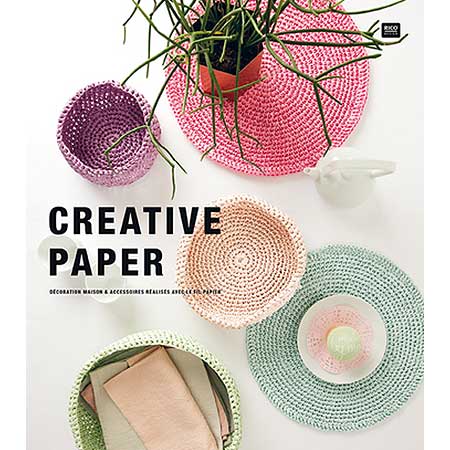 Creative Paper - Papier à crocheter - Vert clair - 55 m