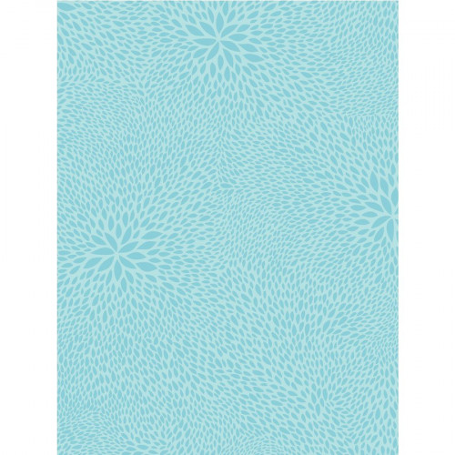 Feuille Décopatch - gouttes, tons bleus glaciers - 30 x 40 cm