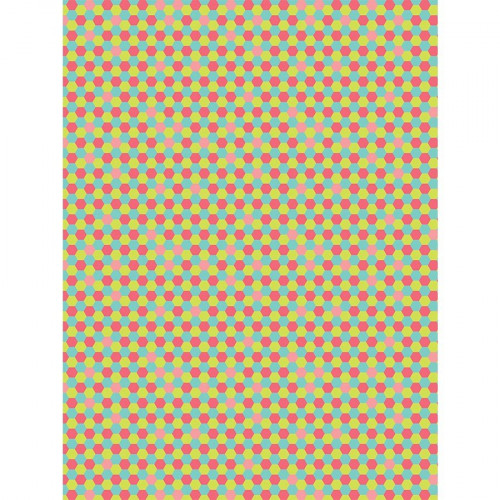 Feuille Décopatch - Mini alvéoles - 713 - 30 x 40 cm