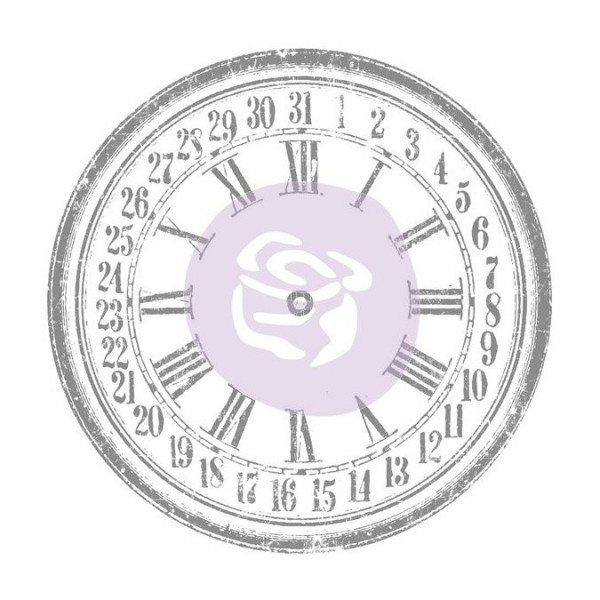 Rub-on Decor  - Horloge - 91,4 cm