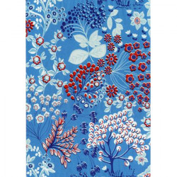 Feuille Decopatch - Printemps bleu - 30 x 40 cm