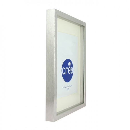 Cadre Vitrine Carla 3D - 20x20 cm - Blanc