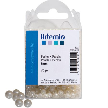 Perles - Ivoires  5mm