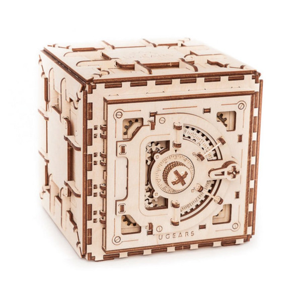 Puzzle mécanique en bois Coffre-fort - à assembler