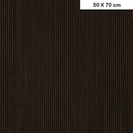Carton ondulé mini - Chocolat - 220 g - 50 x 70 cm