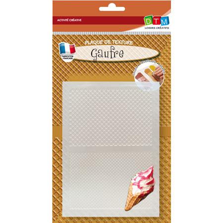 Plaque de texture - Gaufre