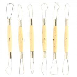 Mirettes rondes 22 cm set de 6