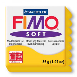Fimo soft - Jaune soleil (16)