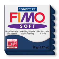 Fimo soft - Bleu foncé (35)